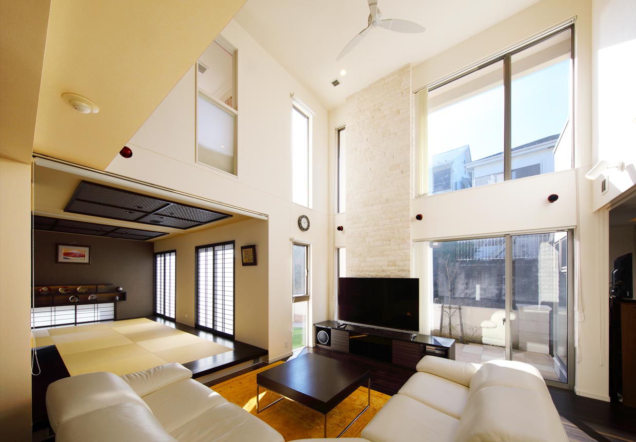 光と風と緑を最大限取り込む家［横浜市青葉区］｜ 完全オーダーメイドのデザイナーズ高級注文住宅 ｜ 株式会社ハウゼ