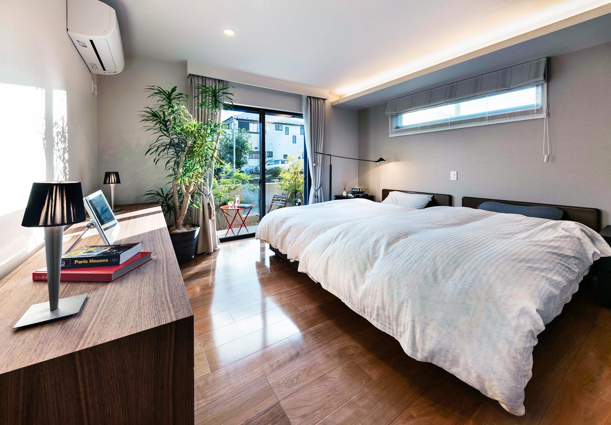 バルコニーに集う家［横浜市都筑区］｜ 完全オーダーメイドのデザイナーズ高級注文住宅 ｜ 株式会社ハウゼ