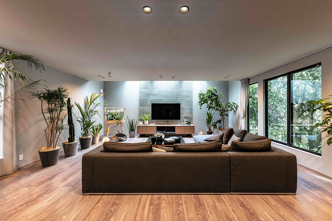 GREENに囲まれて暮らす家［東京都品川区］｜ 完全オーダーメイドのデザイナーズ高級注文住宅 ｜ 株式会社ハウゼ