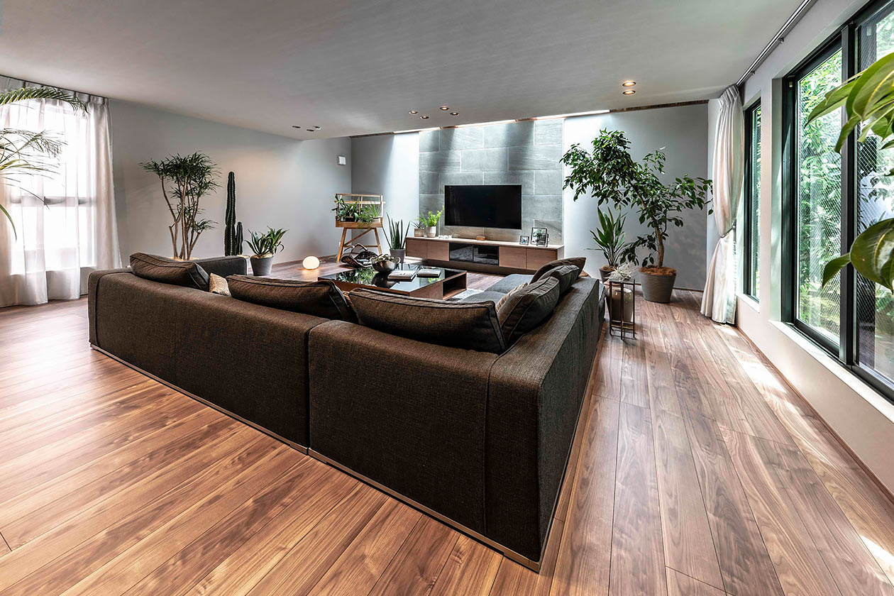 GREENに囲まれて暮らす家［東京都品川区］｜ 完全オーダーメイドのデザイナーズ高級注文住宅 ｜ 株式会社ハウゼ