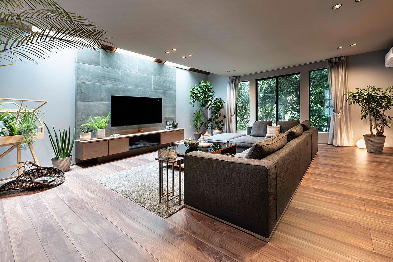 GREENに囲まれて暮らす家［東京都品川区］｜ 完全オーダーメイドのデザイナーズ高級注文住宅 ｜ 株式会社ハウゼ