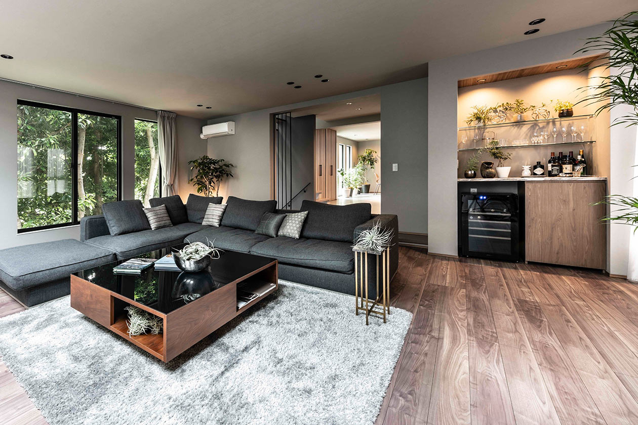 GREENに囲まれて暮らす家［東京都品川区］｜ 完全オーダーメイドのデザイナーズ高級注文住宅 ｜ 株式会社ハウゼ